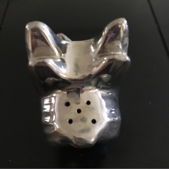 Vintage Metal Scottie Dog S & P Shakers, each 2 3/4” H x 1 1/2” W x 3” D - Picture 9 of 15